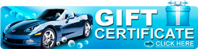 Mobile Car Detailing Gift Certificate Houston